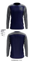 Moss Point High School 3288071 Long Sleeve Performance Shirt - 2