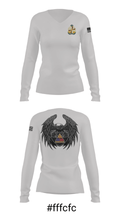 Aviation Medicine - 1AD CAB 23430162 Women's Long Sleeve V-neck Shirt - 37