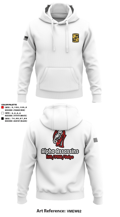NWI ROTC 90860810 Hoodie - 2