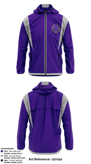 Windbreaker, Pontiac High School Basketball, Men's Basketball, Teamtime, Team time, sublimation, custom sports apparel, team uniforms, spirit wear, spiritwear, sports uniforms, custom shirts, team store, custom team store, fundraiser sports, apparel fundraiser