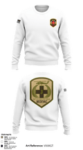 Det. 2 C. CO. 1-171st GSAB Medevac 89905871 Crew Neck Sweatshirt - 2
