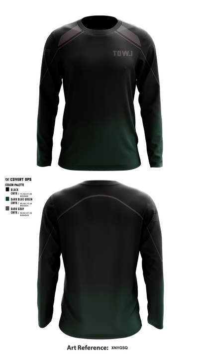 TOWJ 88248577 Long Sleeve Performance Shirt - 1