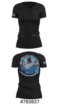 USS GEORGE WASHINGTON INFORMATION TECHNICIANS 62071140 Women's Short Sleeve V-neck Shirt - 19