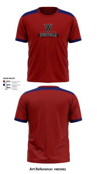 Short Sleeve Performance Shirt, Westhills Baseball, Baseball, Teamtime, Team time, sublimation, custom sports apparel, team uniforms, spirit wear, spiritwear, sports uniforms, custom shirts, team store, custom team store, fundraiser sports, apparel fundraiser