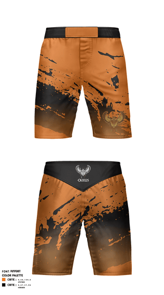 Fight Shorts, CRIXUS, Wrestling, Teamtime, Team time, sublimation, custom sports apparel, team uniforms, spirit wear, spiritwear, sports uniforms, custom shirts, team store, custom team store, fundraiser sports, apparel fundraiser