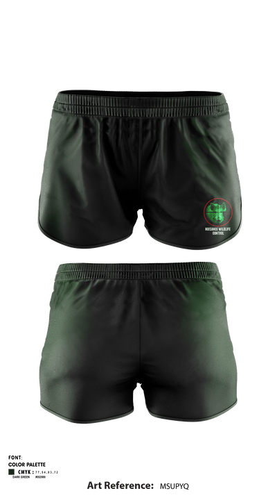 SOUTH CAROLINA NUISANCE WILD LIFE CONTROL 43488965 Women's Shorts - 1