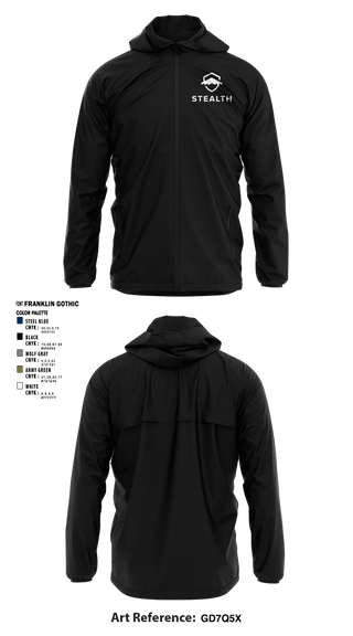 Windbreaker, Stealth customs, , Teamtime, Team time, sublimation, custom sports apparel, team uniforms, spirit wear, spiritwear, sports uniforms, custom shirts, team store, custom team store, fundraiser sports, apparel fundraiser