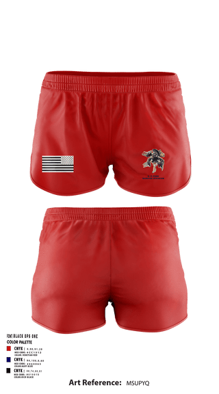 Women's Shorts, S-2 Food Service Division, Navy, Teamtime, Team time, sublimation, custom sports apparel, team uniforms, spirit wear, spiritwear, sports uniforms, custom shirts, team store, custom team store, fundraiser sports, apparel fundraiser