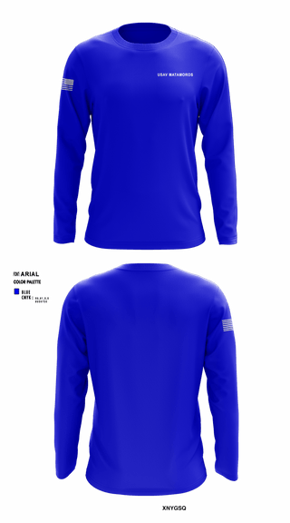 Long Sleeve Performance Shirt, USAV MATAMOROS, Army, Teamtime, Team time, sublimation, custom sports apparel, team uniforms, spirit wear, spiritwear, sports uniforms, custom shirts, team store, custom team store, fundraiser sports, apparel fundraiser