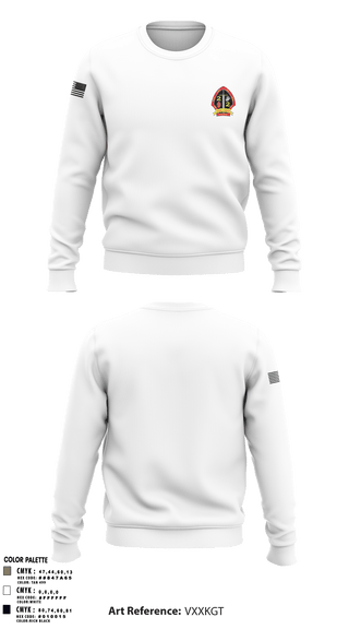 Crew Neck Sweatshirt, 2nd battalion 2nd marines, Marines, Teamtime, Team time, sublimation, custom sports apparel, team uniforms, spirit wear, spiritwear, sports uniforms, custom shirts, team store, custom team store, fundraiser sports, apparel fundraiser