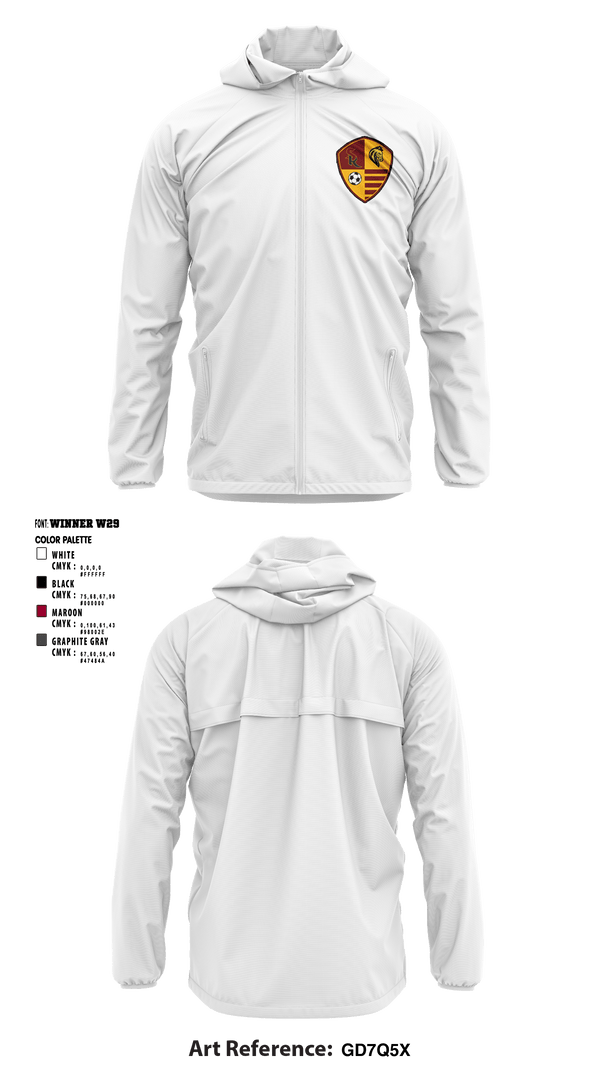 Windbreaker, Shadow Ridge High School Soccer, Men's Soccer, Teamtime, Team time, sublimation, custom sports apparel, team uniforms, spirit wear, spiritwear, sports uniforms, custom shirts, team store, custom team store, fundraiser sports, apparel fundraiser