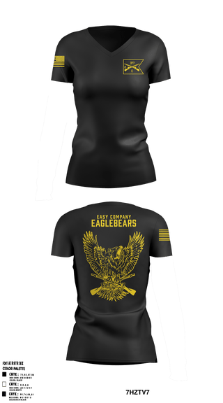 Women's Short Sleeve Vneck Shirt, , Army, Teamtime, Team time, sublimation, custom sports apparel, team uniforms, spirit wear, spiritwear, sports uniforms, custom shirts, team store, custom team store, fundraiser sports, apparel fundraiser