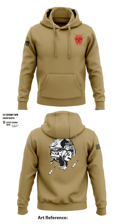 1-111th IN BN 37171288 Hoodie - 3