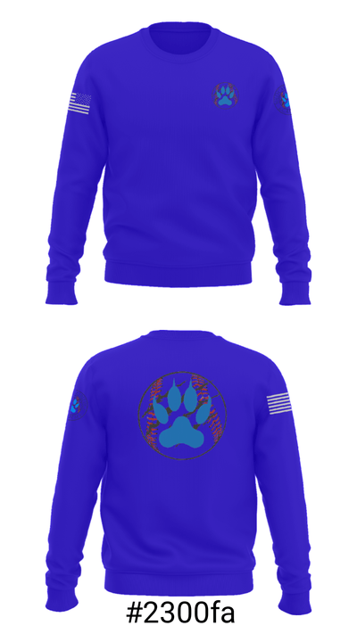 Wildcats 85102489 Crew Neck Sweatshirt - 16