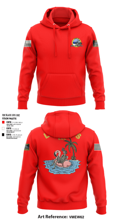 EOD MOBILE UNIT EAST COAST 86801002 Hoodie - 2