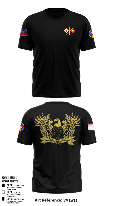 142 FA BDE Warrants 90151775 Short Sleeve Performance Shirt - 49