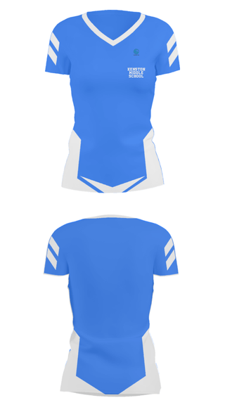 Women's Short Sleeve Vneck Shirt, Kenston Middle School, Spirit Store, Teamtime, Team time, sublimation, custom sports apparel, team uniforms, spirit wear, spiritwear, sports uniforms, custom shirts, team store, custom team store, fundraiser sports, apparel fundraiser