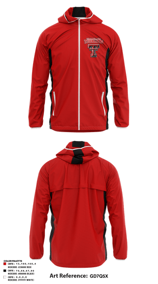 Windbreaker, Timberlane Tornados, Football, Teamtime, Team time, sublimation, custom sports apparel, team uniforms, spirit wear, spiritwear, sports uniforms, custom shirts, team store, custom team store, fundraiser sports, apparel fundraiser