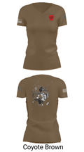 1-111th IN BN 37171288 Women's Short Sleeve V-neck Shirt - 12