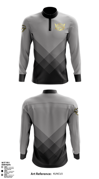 Quarter Zip Jacket, DA HEAT FC, Spirit Store, Teamtime, Team time, sublimation, custom sports apparel, team uniforms, spirit wear, spiritwear, sports uniforms, custom shirts, team store, custom team store, fundraiser sports, apparel fundraiser
