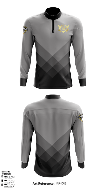 DA HEAT FC 42627716 Quarter Zip Jacket - 3