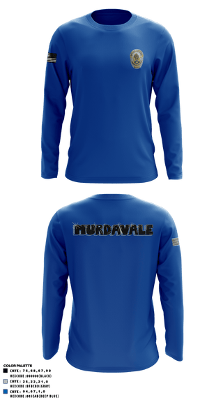 Long Sleeve Performance Shirt, , Police, Teamtime, Team time, sublimation, custom sports apparel, team uniforms, spirit wear, spiritwear, sports uniforms, custom shirts, team store, custom team store, fundraiser sports, apparel fundraiser