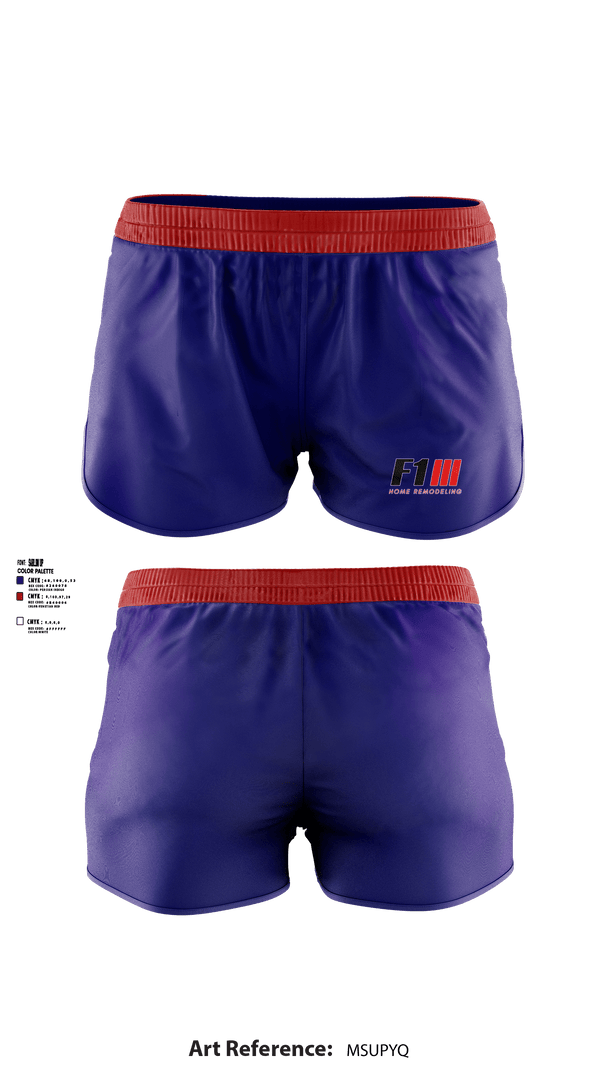 Ranger Panties, F1 Home Remodeling, , Teamtime, Team time, sublimation, custom sports apparel, team uniforms, spirit wear, spiritwear, sports uniforms, custom shirts, team store, custom team store, fundraiser sports, apparel fundraiser