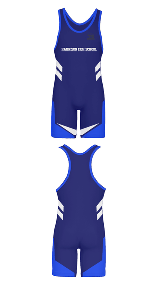 Wrestling Singlet, Harrison High School, Spirit Store, Teamtime, Team time, sublimation, custom sports apparel, team uniforms, spirit wear, spiritwear, sports uniforms, custom shirts, team store, custom team store, fundraiser sports, apparel fundraiser