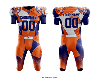 Football Jersey, Cardinals Football, Football, Teamtime, Team time, sublimation, custom sports apparel, team uniforms, spirit wear, spiritwear, sports uniforms, custom shirts, team store, custom team store, fundraiser sports, apparel fundraiser
