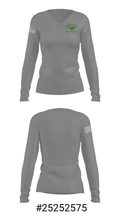 West Junior High School 88605440 Women's Long Sleeve V-neck Shirt - 35
