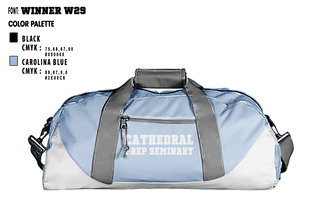 Duffle Bag, Cathedral Prep Seminary, Spirit Store, Teamtime, Team time, sublimation, custom sports apparel, team uniforms, spirit wear, spiritwear, sports uniforms, custom shirts, team store, custom team store, fundraiser sports, apparel fundraiser