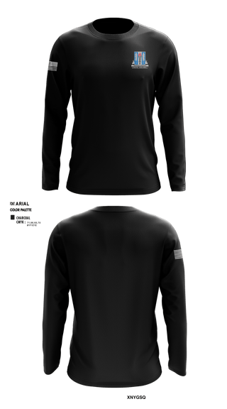 Long Sleeve Performance Shirt, Full FoarceHHD, 205th MI BN, Spirit Store, Teamtime, Team time, sublimation, custom sports apparel, team uniforms, spirit wear, spiritwear, sports uniforms, custom shirts, team store, custom team store, fundraiser sports, apparel fundraiser