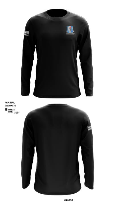 HHD, 205th MI BN 75784858 Long Sleeve Performance Shirt - 2