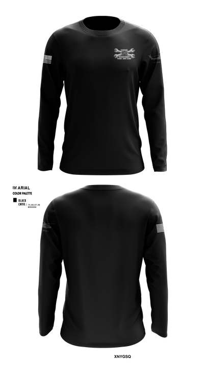Delta Company "Outlaws" 47733508 Long Sleeve Performance Shirt - 2