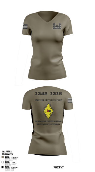 Women's Short Sleeve Vneck Shirt, , Marines, Teamtime, Team time, sublimation, custom sports apparel, team uniforms, spirit wear, spiritwear, sports uniforms, custom shirts, team store, custom team store, fundraiser sports, apparel fundraiser