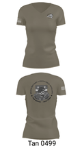 Bravo Battery 1-258 FA 6342308 Women's Short Sleeve V-neck Shirt - 23