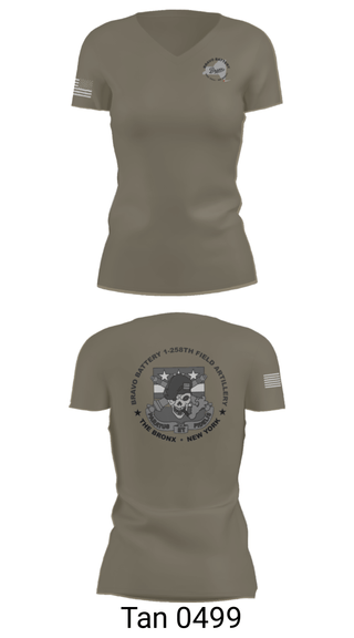Women's Short Sleeve Vneck Shirt, , National Guard, Teamtime, Team time, sublimation, custom sports apparel, team uniforms, spirit wear, spiritwear, sports uniforms, custom shirts, team store, custom team store, fundraiser sports, apparel fundraiser