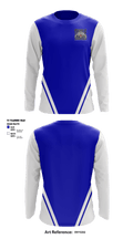 Temple Christian School 48431456 Long Sleeve Performance Shirt - 1