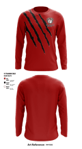 Wilson Wildcats Softball 82534642 Long Sleeve Performance Shirt - 1