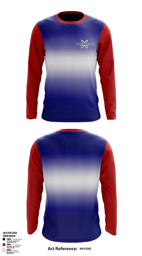 Long Sleeve Performance Shirt, Chambers 12U - The Lab, Baseball, Teamtime, Team time, sublimation, custom sports apparel, team uniforms, spirit wear, spiritwear, sports uniforms, custom shirts, team store, custom team store, fundraiser sports, apparel fundraiser