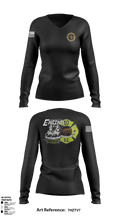 South Spartanburg Fire District 29314132 Women's Long Sleeve V-neck Shirt - 1