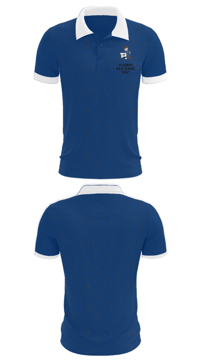 Redwood High School Golf 34163146 Short Sleeve Performance Polo - 9