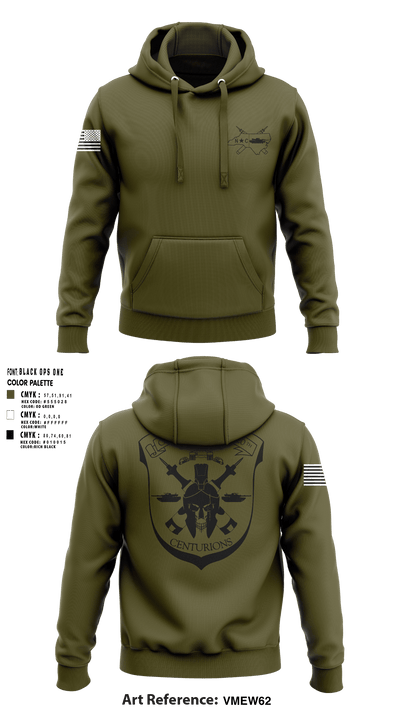 Charlie Co 1/120th 69495993 Hoodie - 2