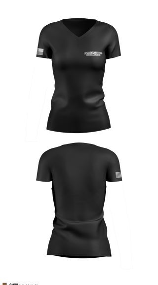 Women's Short Sleeve Vneck Shirt, 1st Light Armored Reconnaissance, Marines, Teamtime, Team time, sublimation, custom sports apparel, team uniforms, spirit wear, spiritwear, sports uniforms, custom shirts, team store, custom team store, fundraiser sports, apparel fundraiser