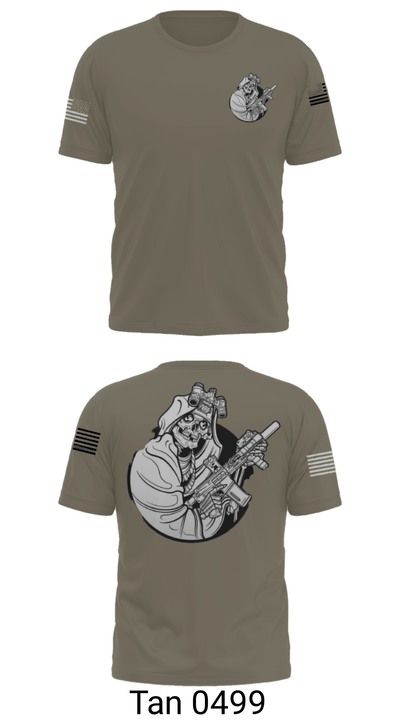 B co, 541st DSSB 85090583 Short Sleeve Performance Shirt - 35