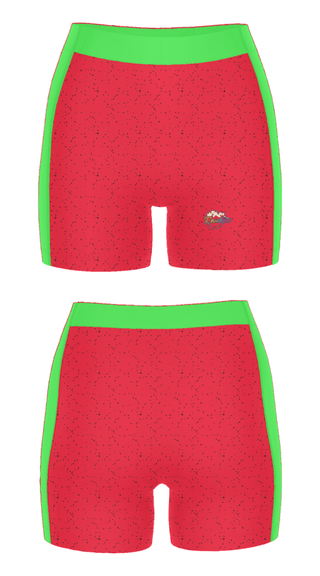 Women's Compression Shorts, Rainbow Smoke Shop, , Teamtime, Team time, sublimation, custom sports apparel, team uniforms, spirit wear, spiritwear, sports uniforms, custom shirts, team store, custom team store, fundraiser sports, apparel fundraiser