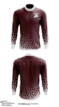 Pleasantville High School Swimming 40758778 Quarter Zip Jacket - 1