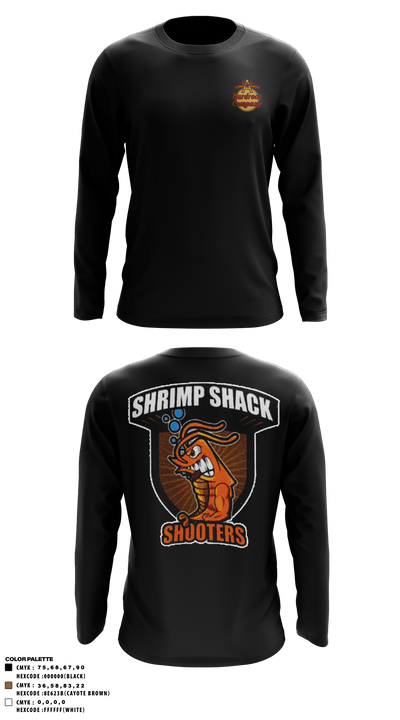 Shrimp Shack Shooters 38335157 Long Sleeve Performance Shirt - 4