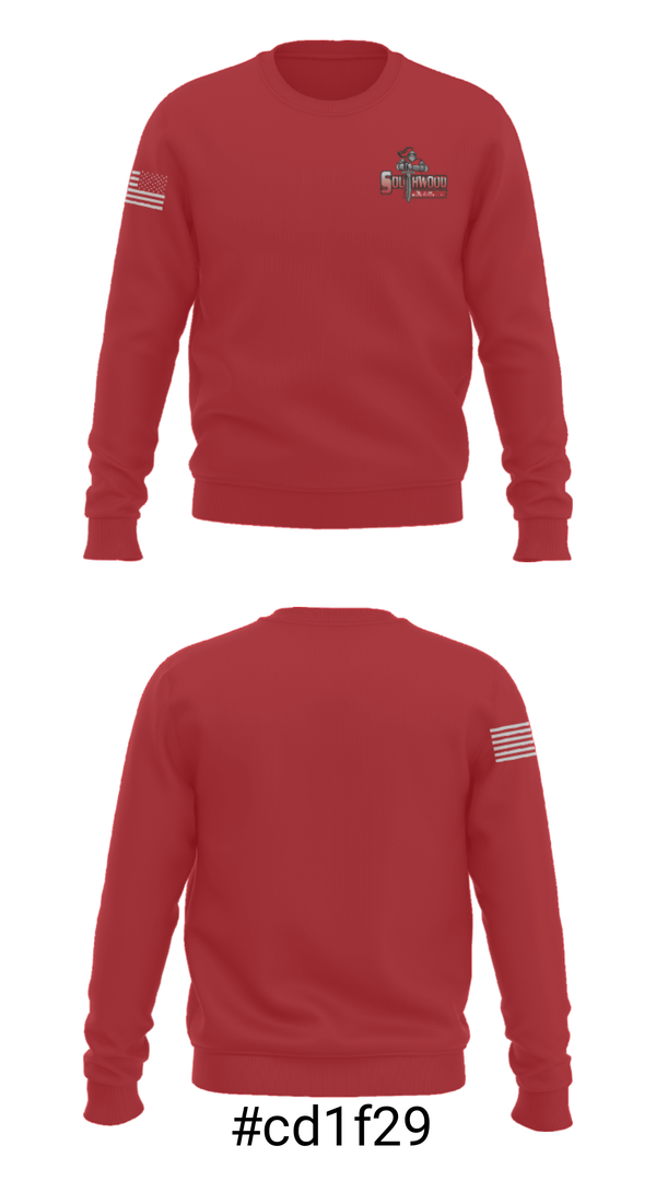 Crew Neck Sweatshirt, Southwood Senior High School Basketball, Men's Basketball, Teamtime, Team time, sublimation, custom sports apparel, team uniforms, spirit wear, spiritwear, sports uniforms, custom shirts, team store, custom team store, fundraiser sports, apparel fundraiser
