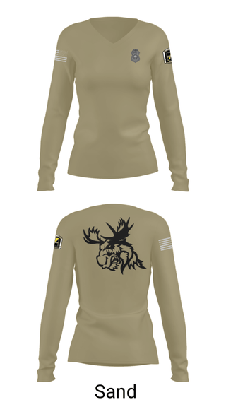 Women's Long Sleeve Vneck Shirt, , Police, Teamtime, Team time, sublimation, custom sports apparel, team uniforms, spirit wear, spiritwear, sports uniforms, custom shirts, team store, custom team store, fundraiser sports, apparel fundraiser